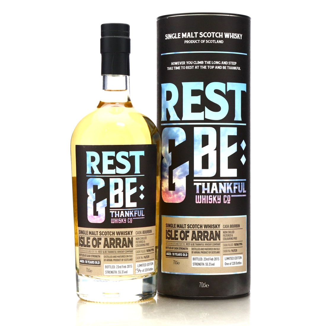 Arran 1996 Rest and Be Thankful Whisky Co 18 Year Old