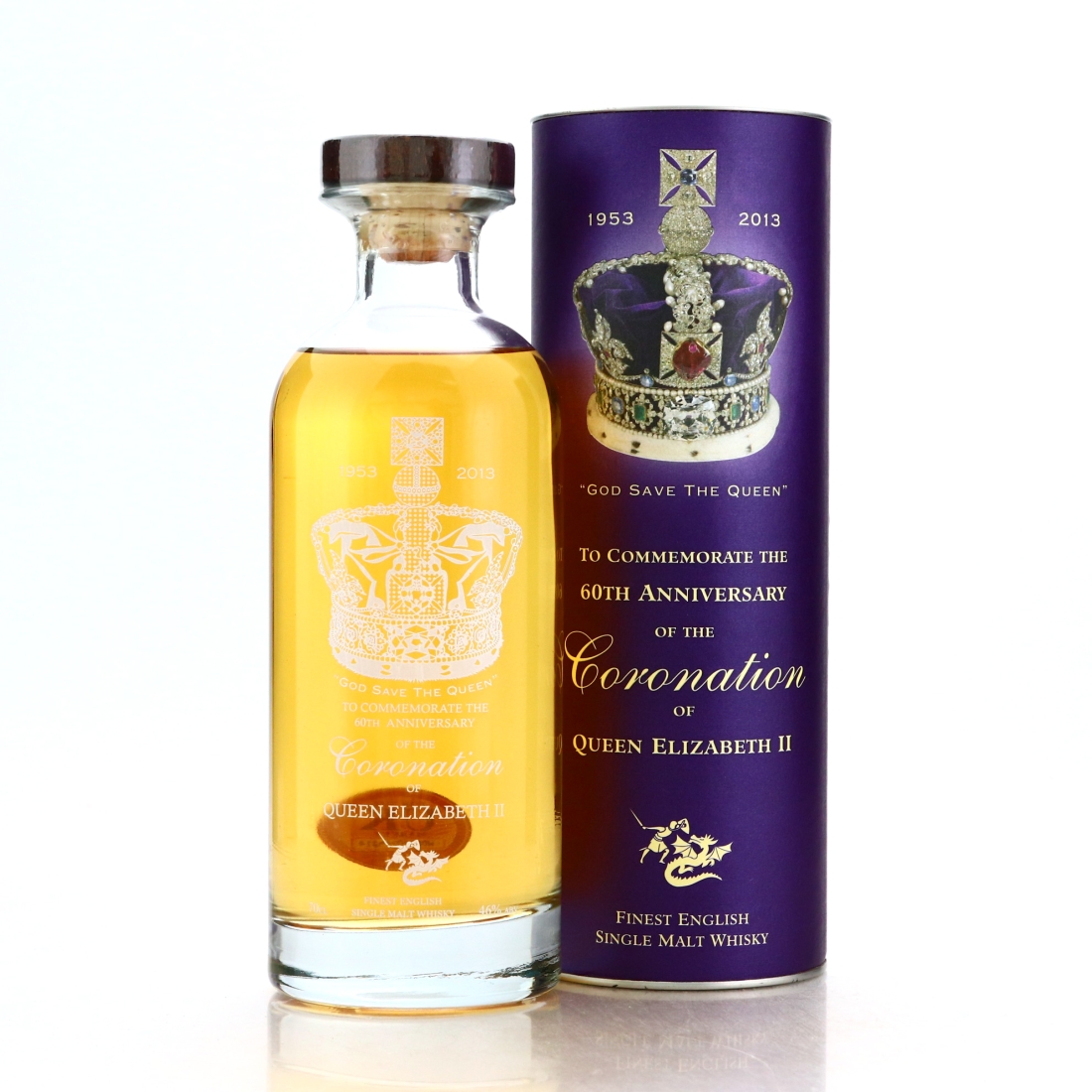English Whisky Co 60th Anniversary of Queen Elizabeth II Coronation Decanter