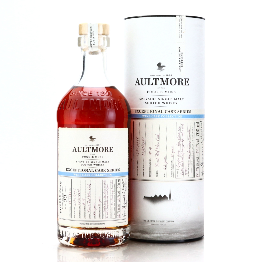 Aultmore 1996 Exceptional Cask 22 Year Old #4 / Wine Cask Collection