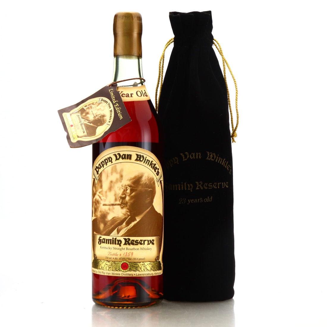 Pappy Van Winkle 23 Year Old Family Reserve 1999 / Gold Wax First Release