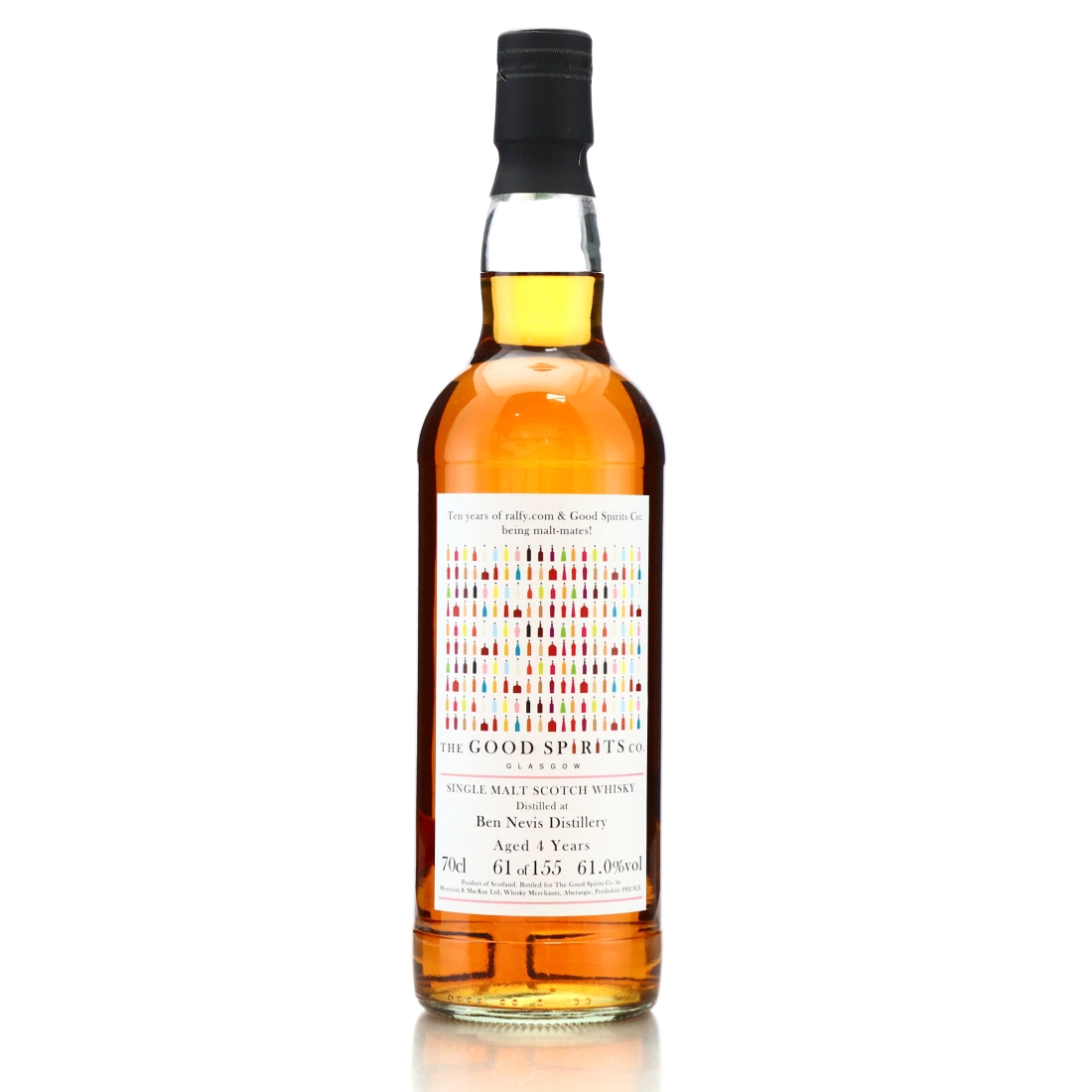 Ben Nevis 4 Year Old Good Spirits Co / Ralfy 10th Anniversary
