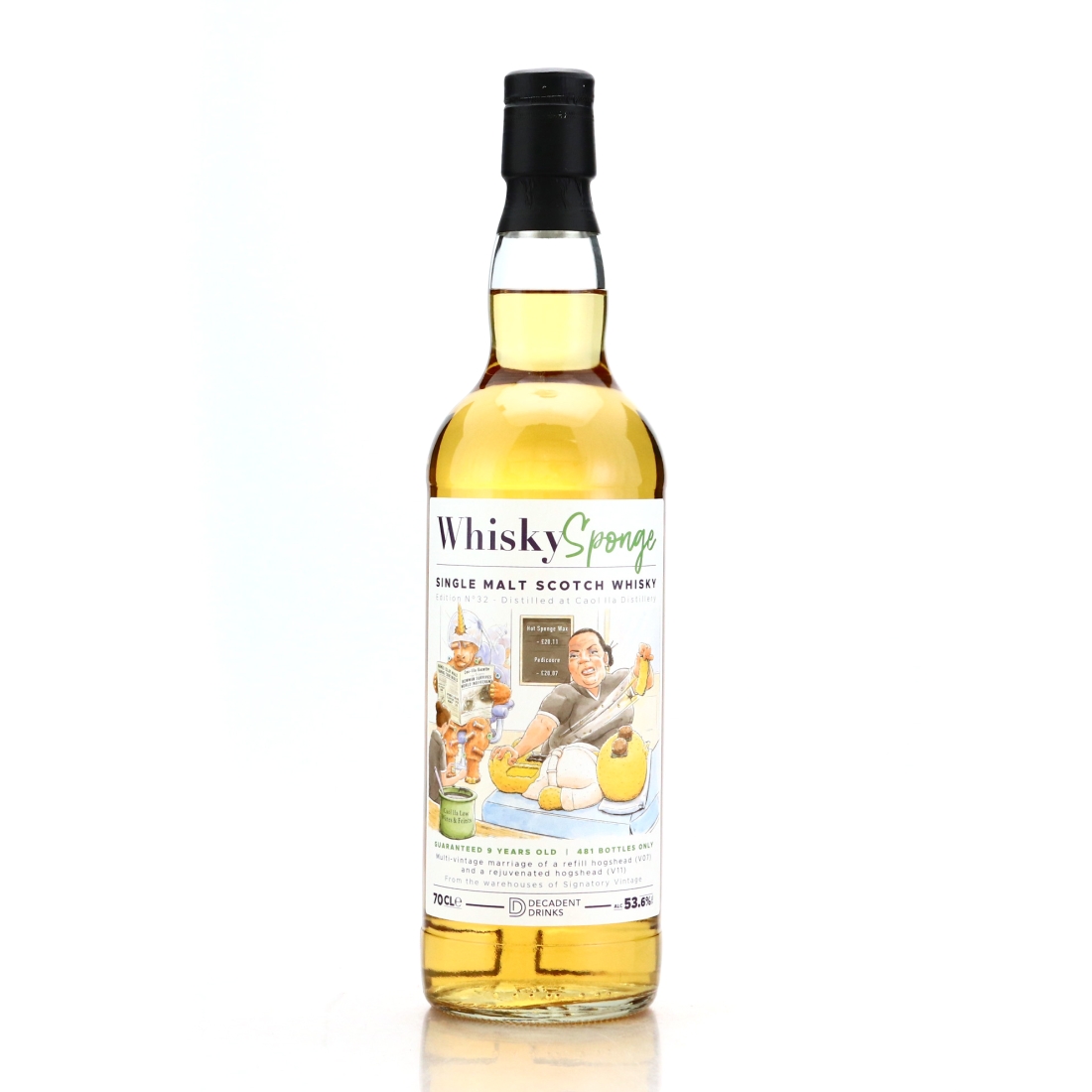 Caol Ila Whisky Sponge 9 Year Old Edition No.32