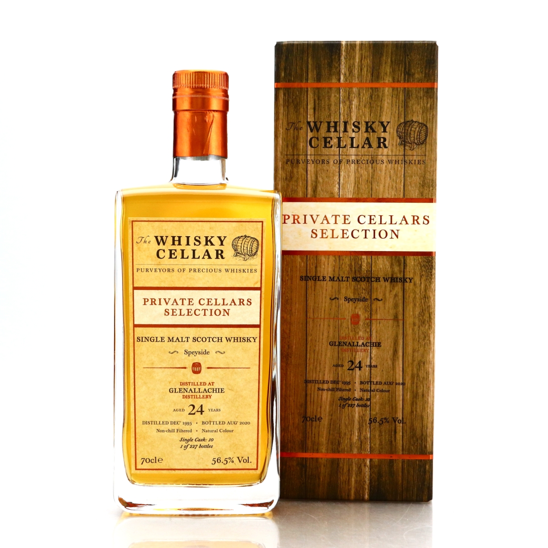 Glenallachie 1995 Private Cellars 24 Years Old