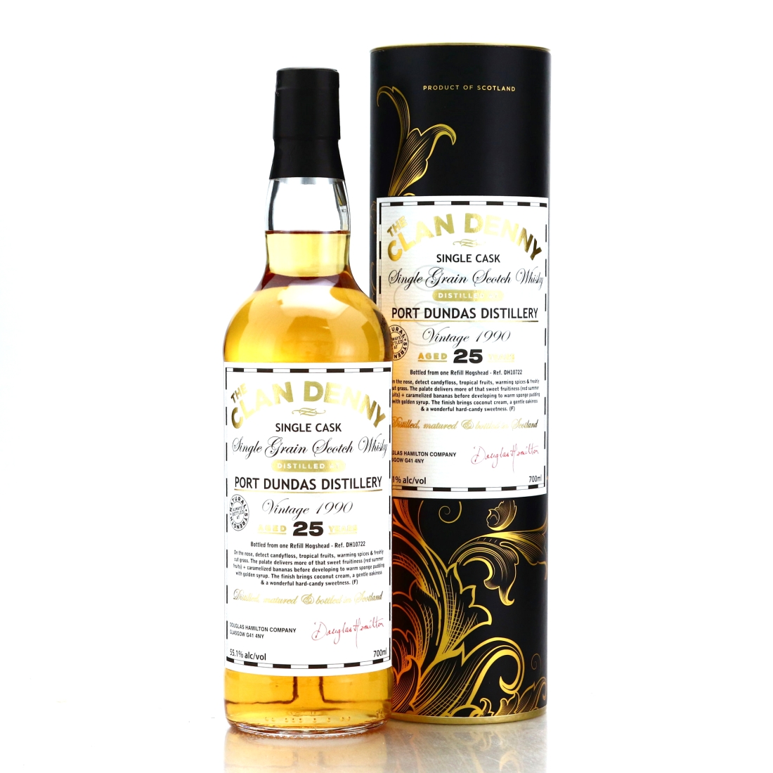 Port Dundas 1990 Clan Denny 25 Year Old