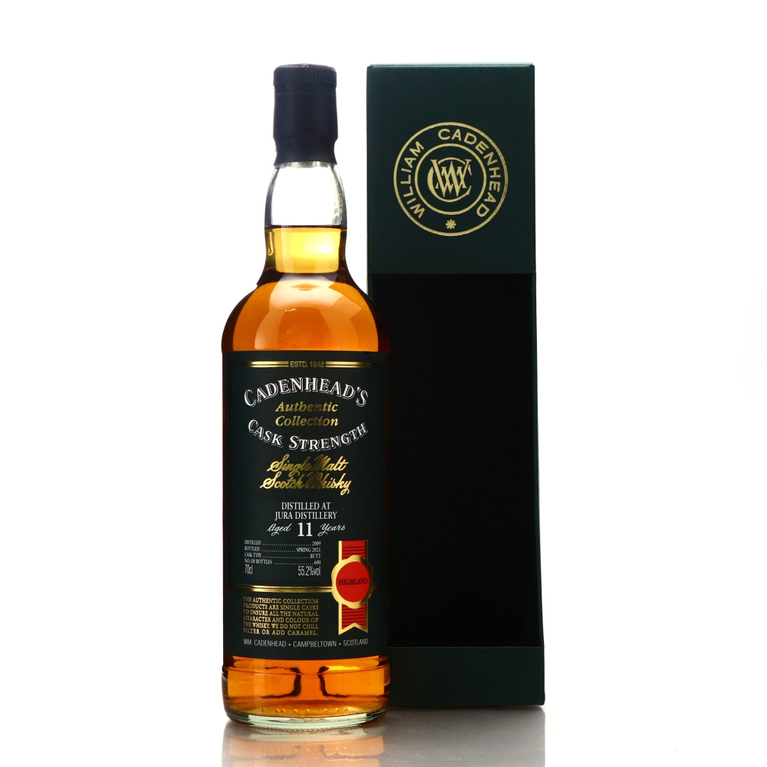 Jura 2009 Cadenhead's 11 Year Old