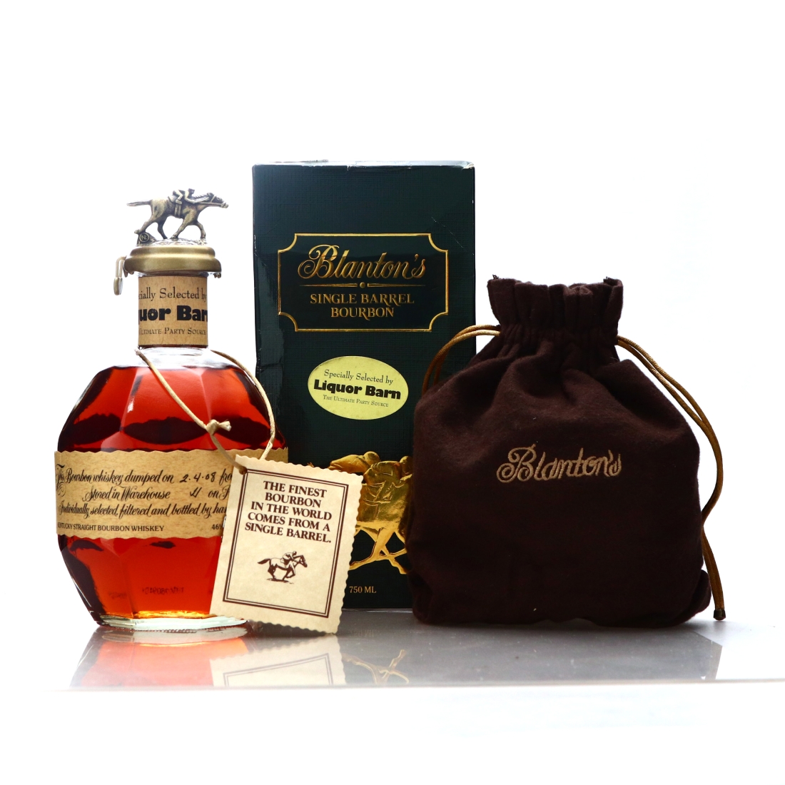 Blanton's Single Barrel dumped 2008 / Liquor Barn