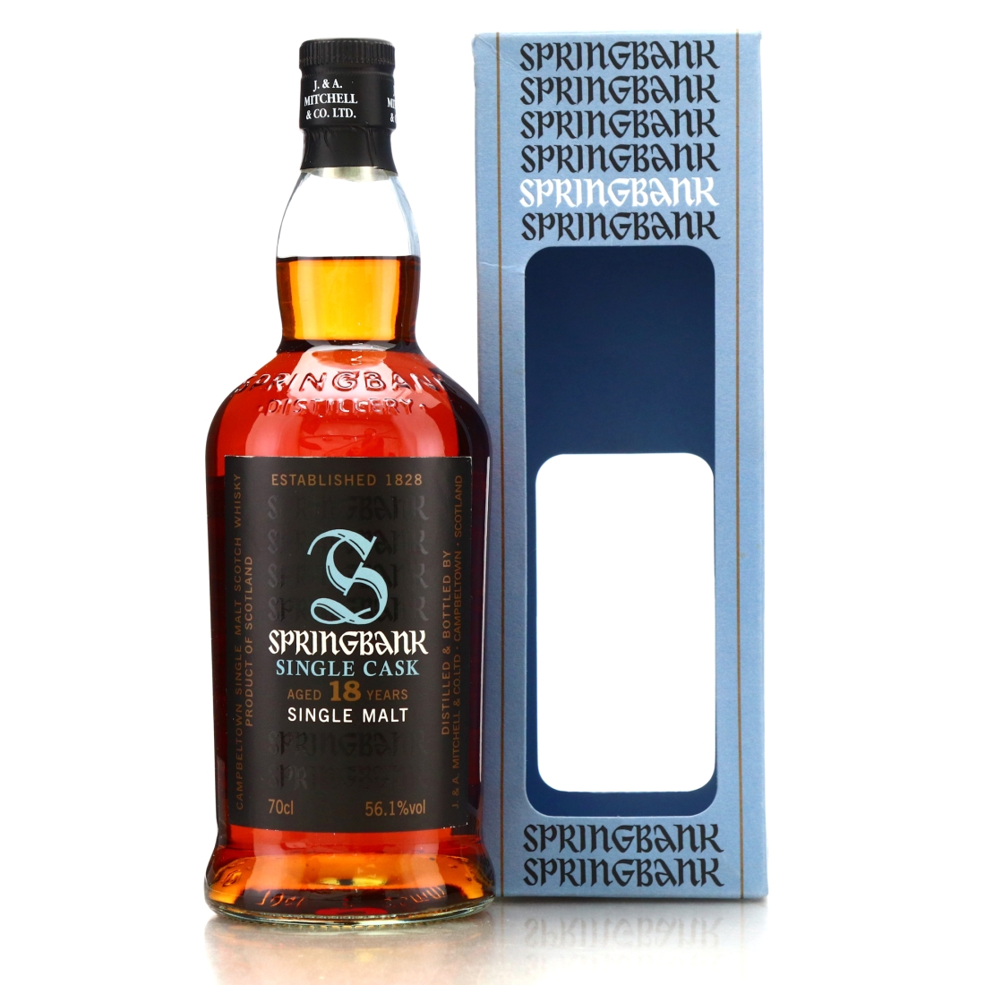 Springbank 1996 Single Cask 18 Year Old #313-5 / Hanseatische Weinhandelsgesellschaft Bremen