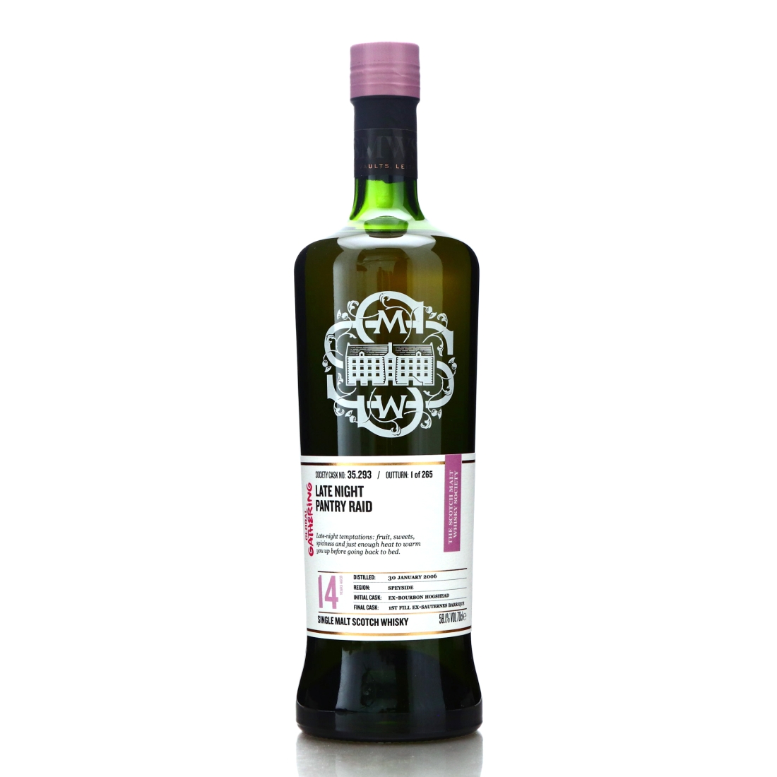 Glen Moray 2006 SMWS 14 Year Old 35.293 / Global Gathering