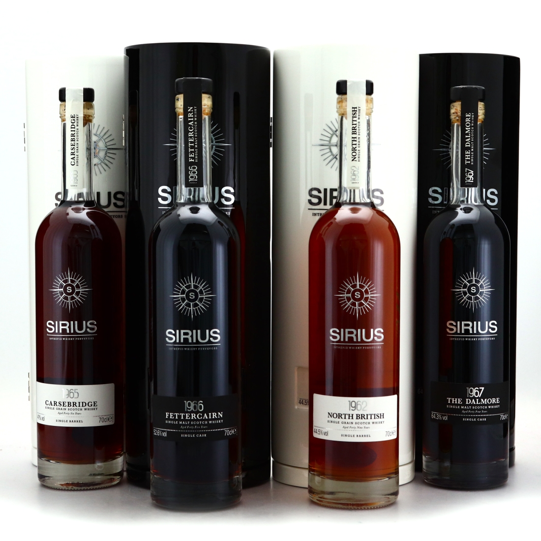 Sirius Collection 4 x 70cl / Signed