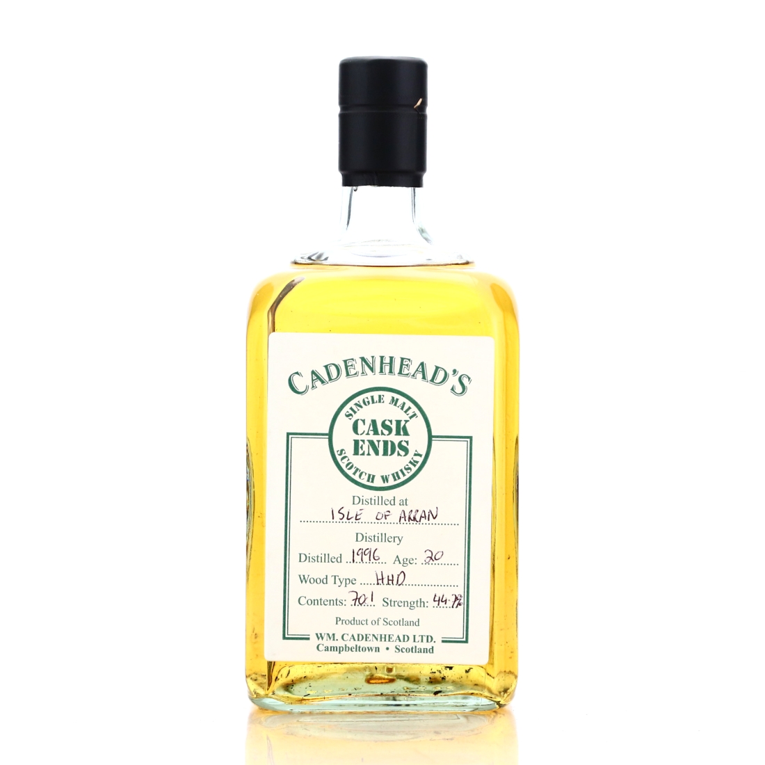 Arran 1996 Cadenhead's 20 Year Old Cask Ends