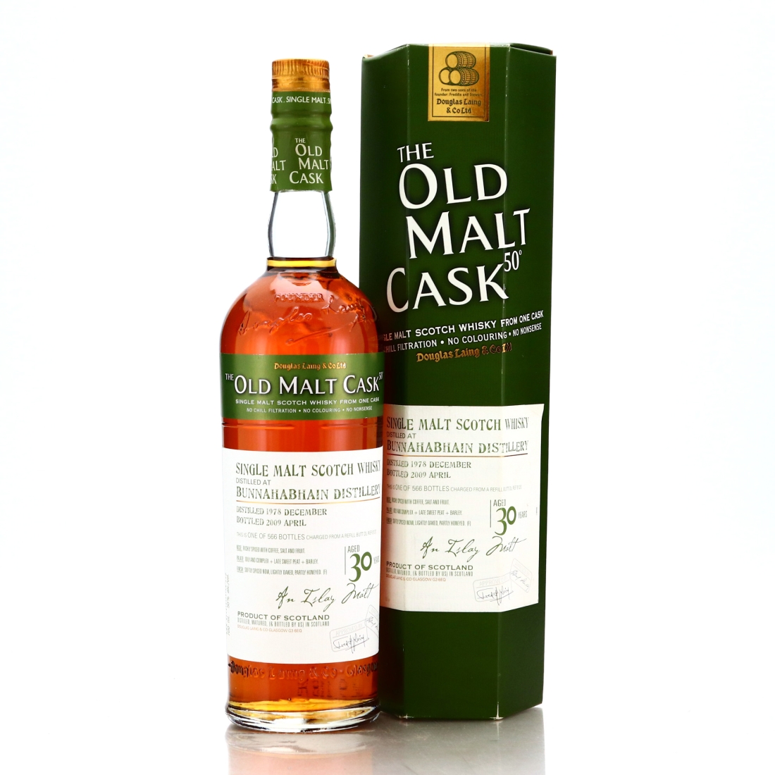 Bunnahabhain 1978 Douglas Laing 30 Year Old