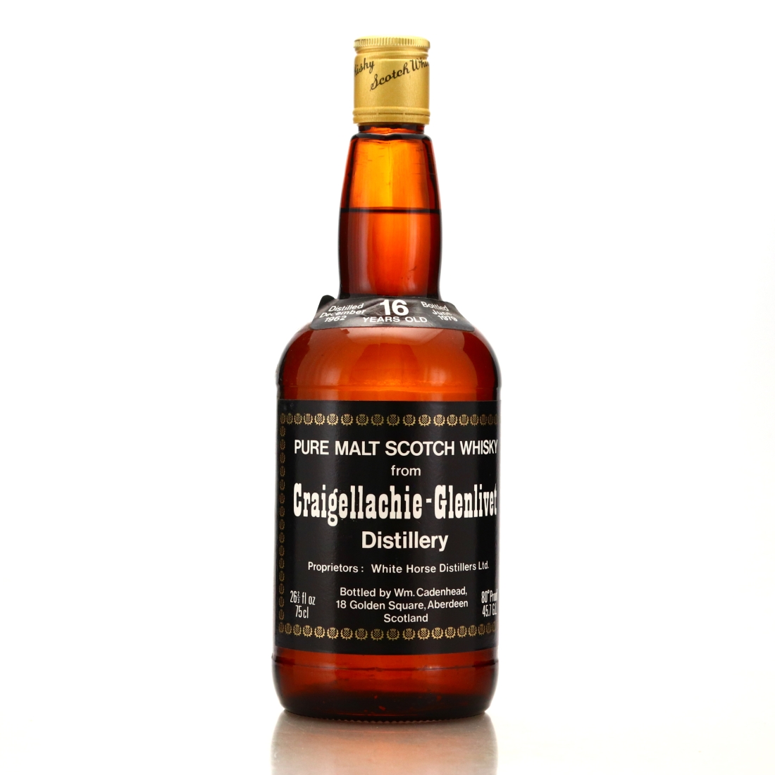 Craigellachie 1962 Cadenhead's 16 Year Old