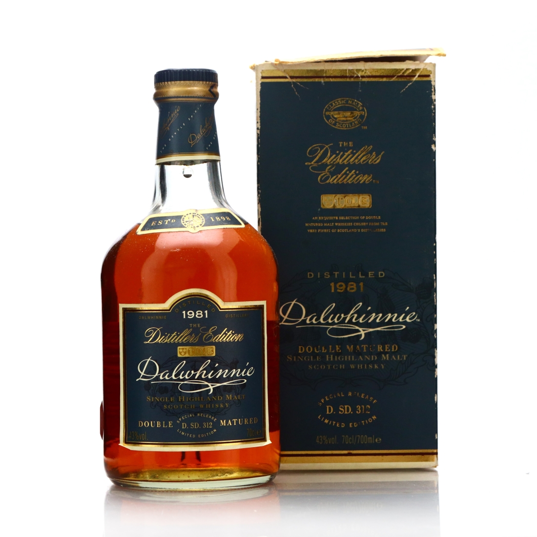 Dalwhinnie 1981 Distillers Edition D.SD.312