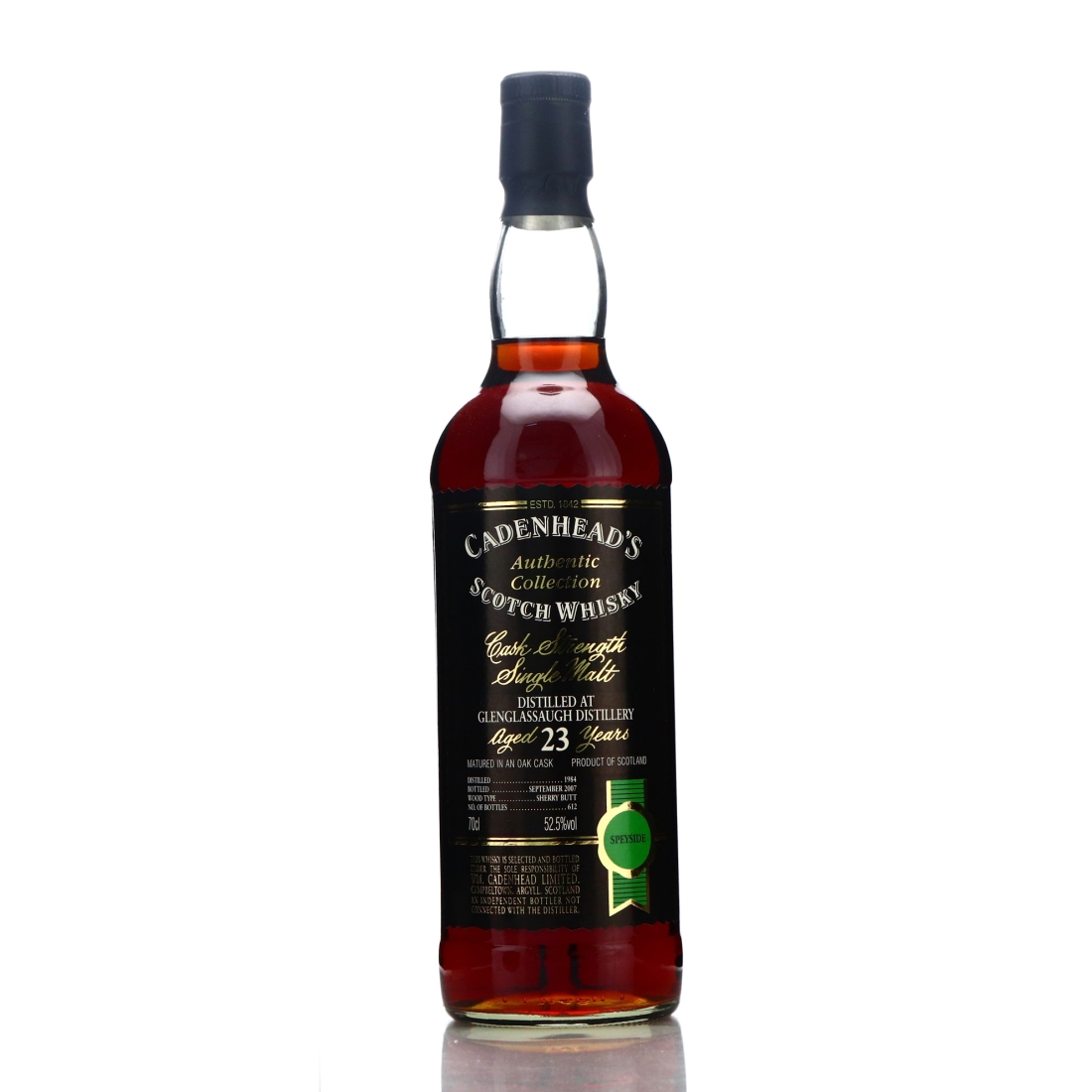 Glenglassaugh 1984 Cadenhead's 23 Year Old