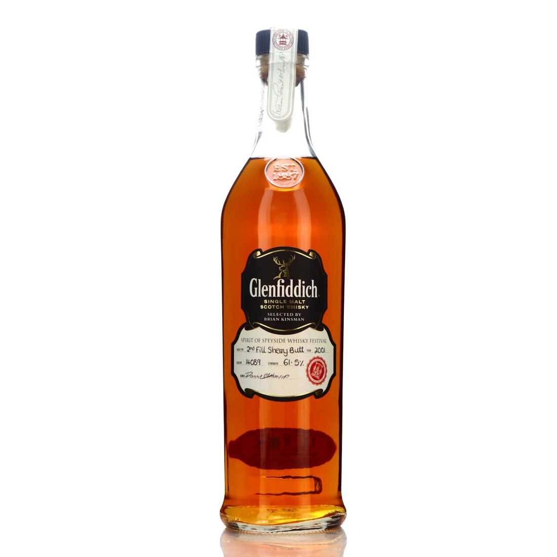 Glenfiddich 2001 Single Sherry Cask #14089 / Spirit of Speyside 2016