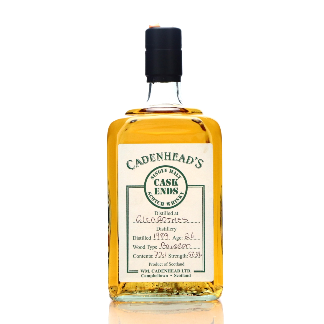 Glenrothes 1989 Cadenhead's 26 Year Old Cask Ends