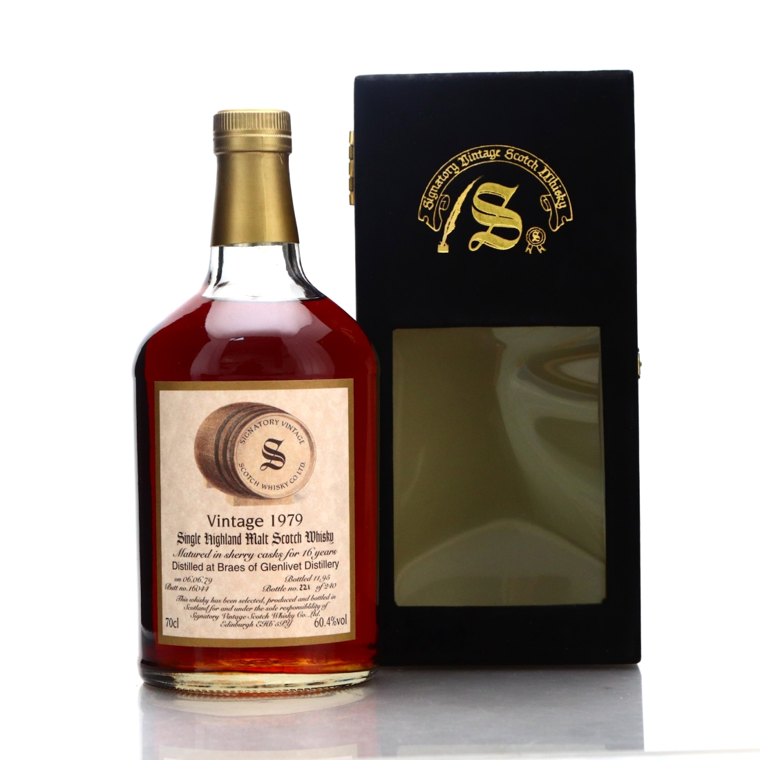 Braes of Glenlivet 1979 Signatory Vintage 16 Year Old
