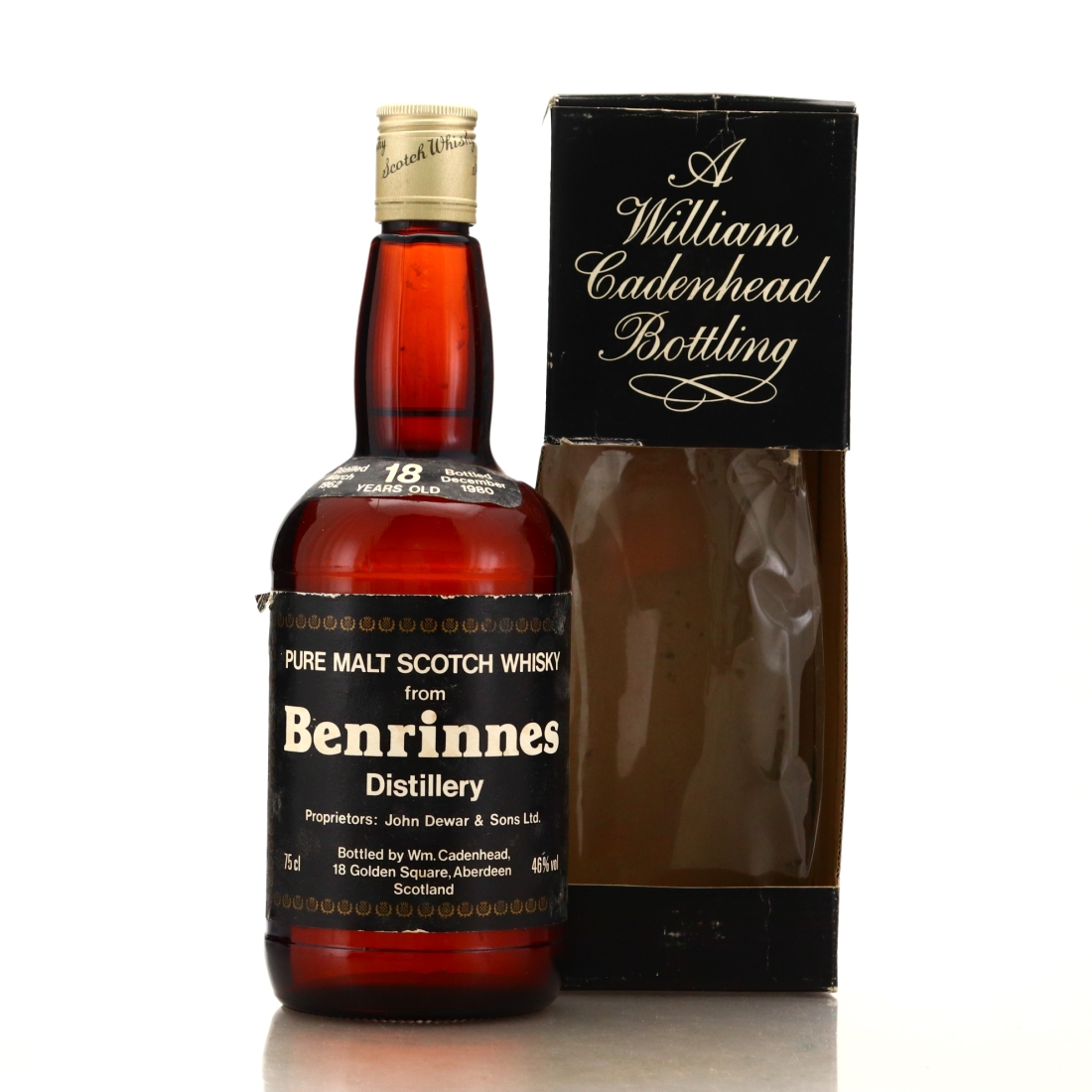 Benrinnes 1962 Cadenhead's 18 Year Old