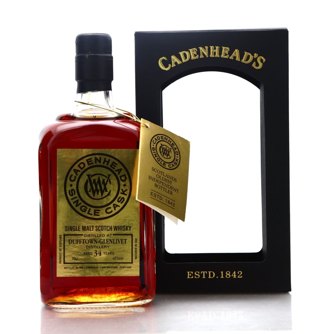 Dufftown 1979 Cadenhead's 34 Year Old