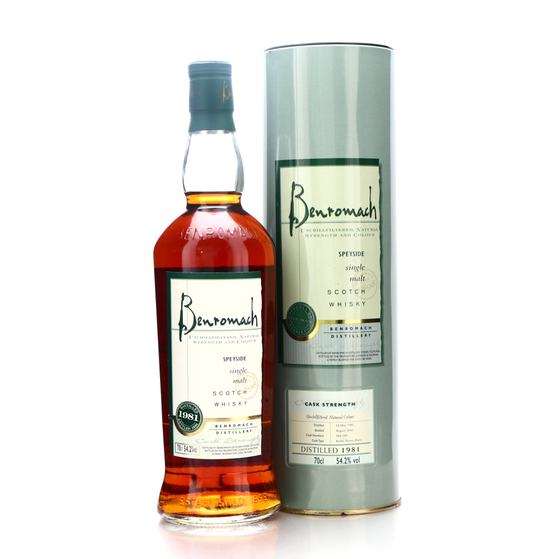Benromach 1981 Cask Strength 