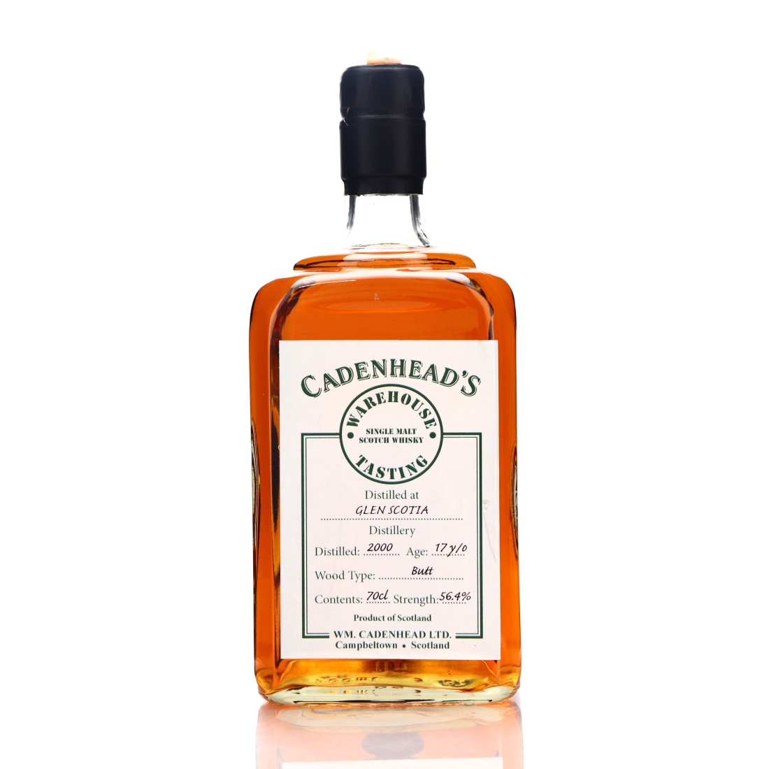 Glen Scotia 2000 Cadenhead's 17 Year Old Warehouse Tasting