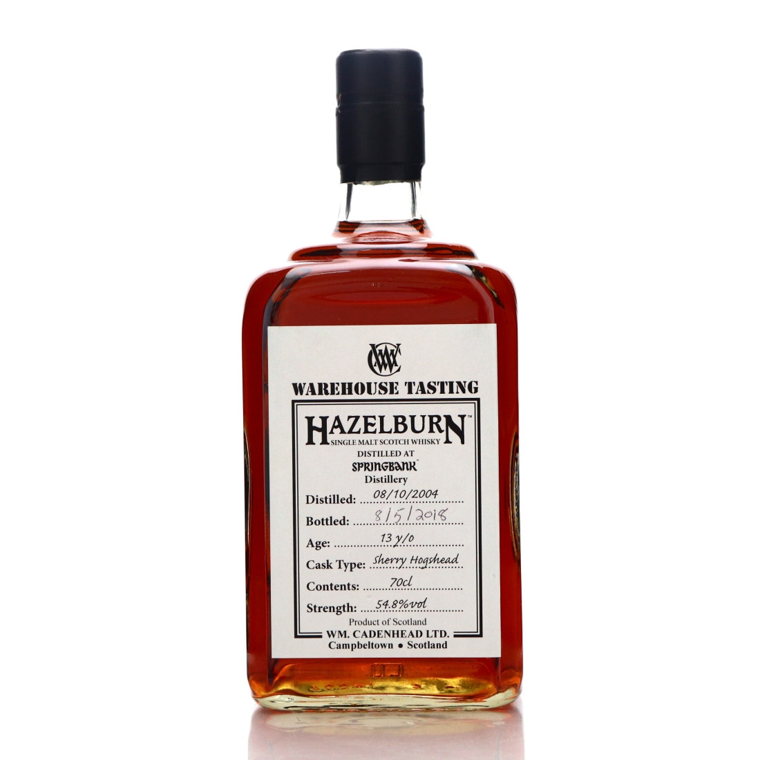 Hazelburn 2004 Cadenhead's 13 Year Old Warehouse Tasting