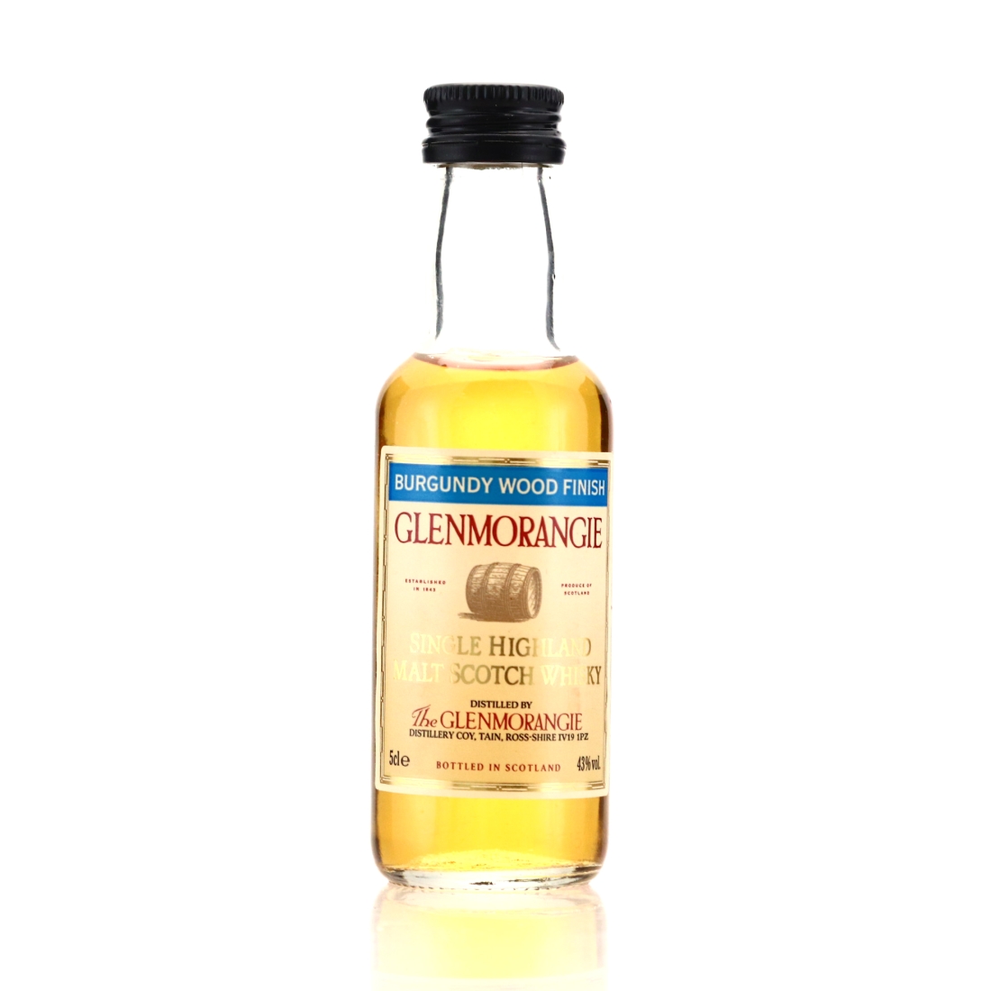Glenmorangie Burgundy Wood Finish Miniature