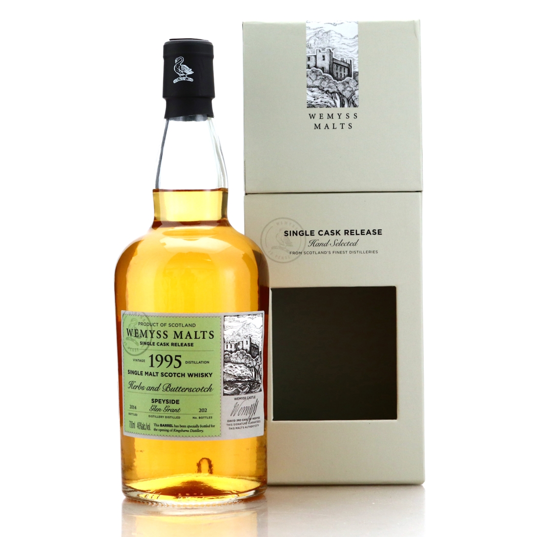 Glen Grant 1995 Wemyss Malts / Herbs and Butterscotch