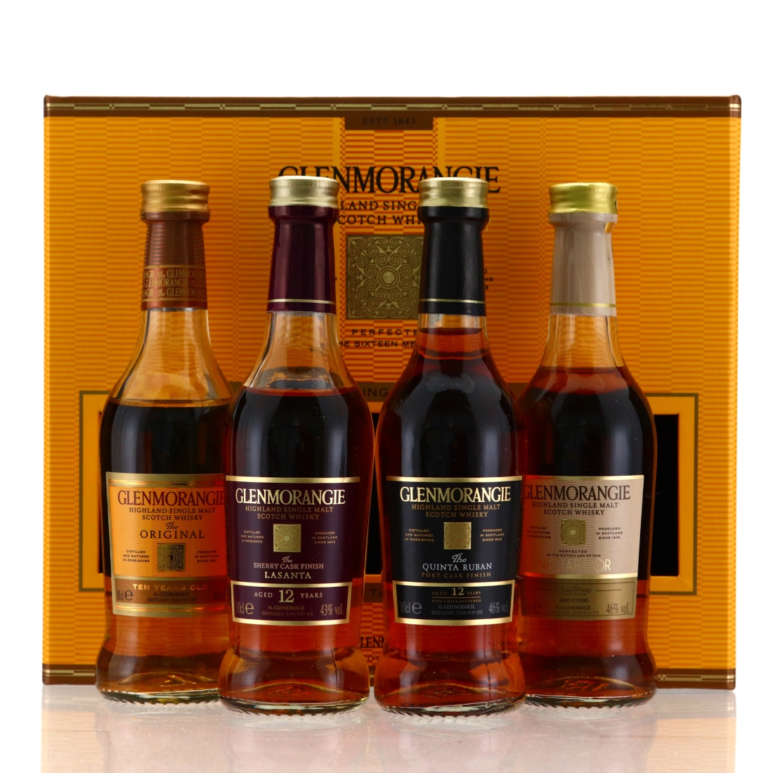 Glenmorangie Pioneering Collection 4 x 10cl