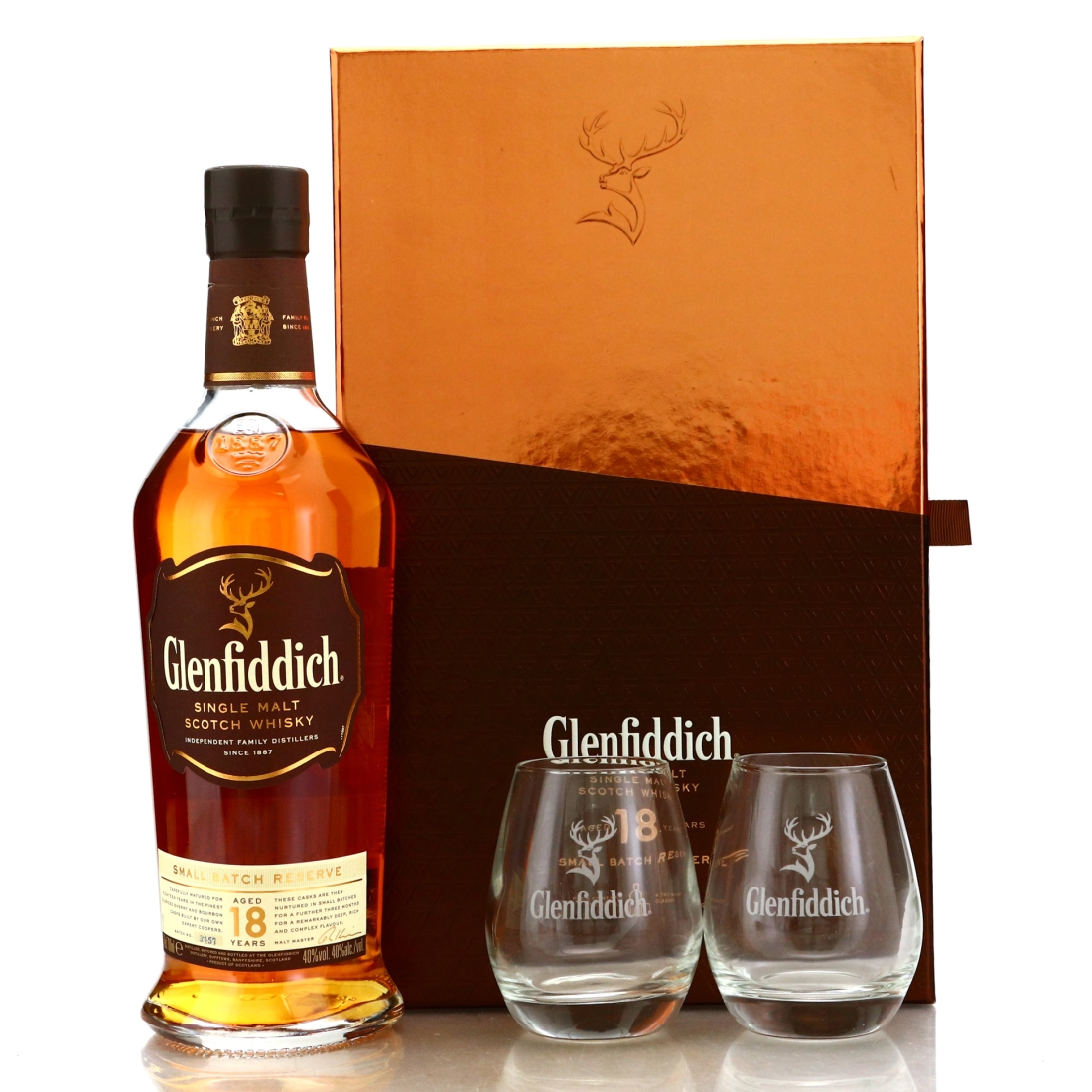 Glenfiddich 18 Year Old Small Batch Reserve Gift Pack