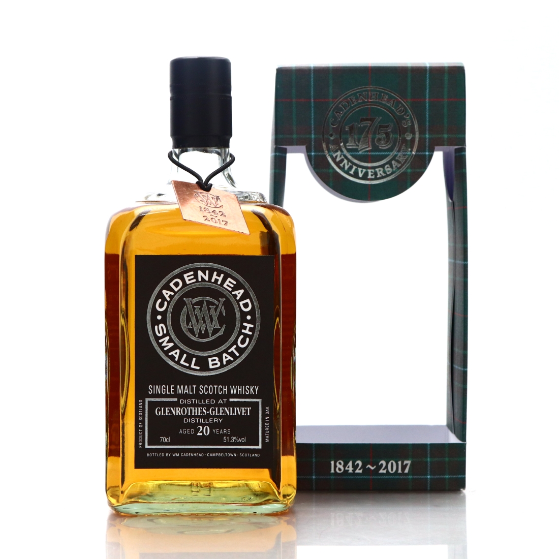 Glenrothes 1996 Cadenhead's 20 Year Old Small Batch / 175th Anniversary