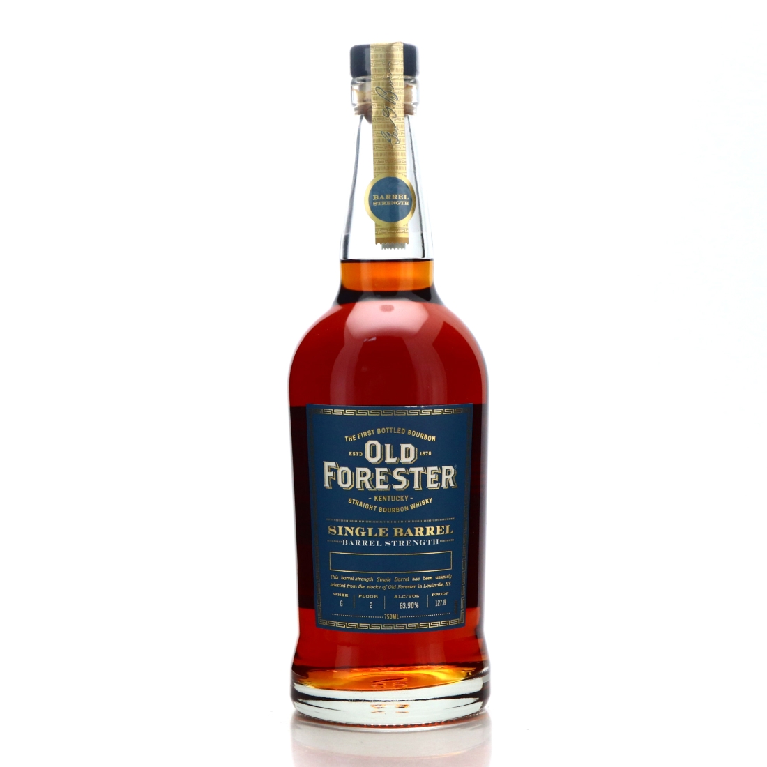 Old Forester Barrel Strength Single Barrel 