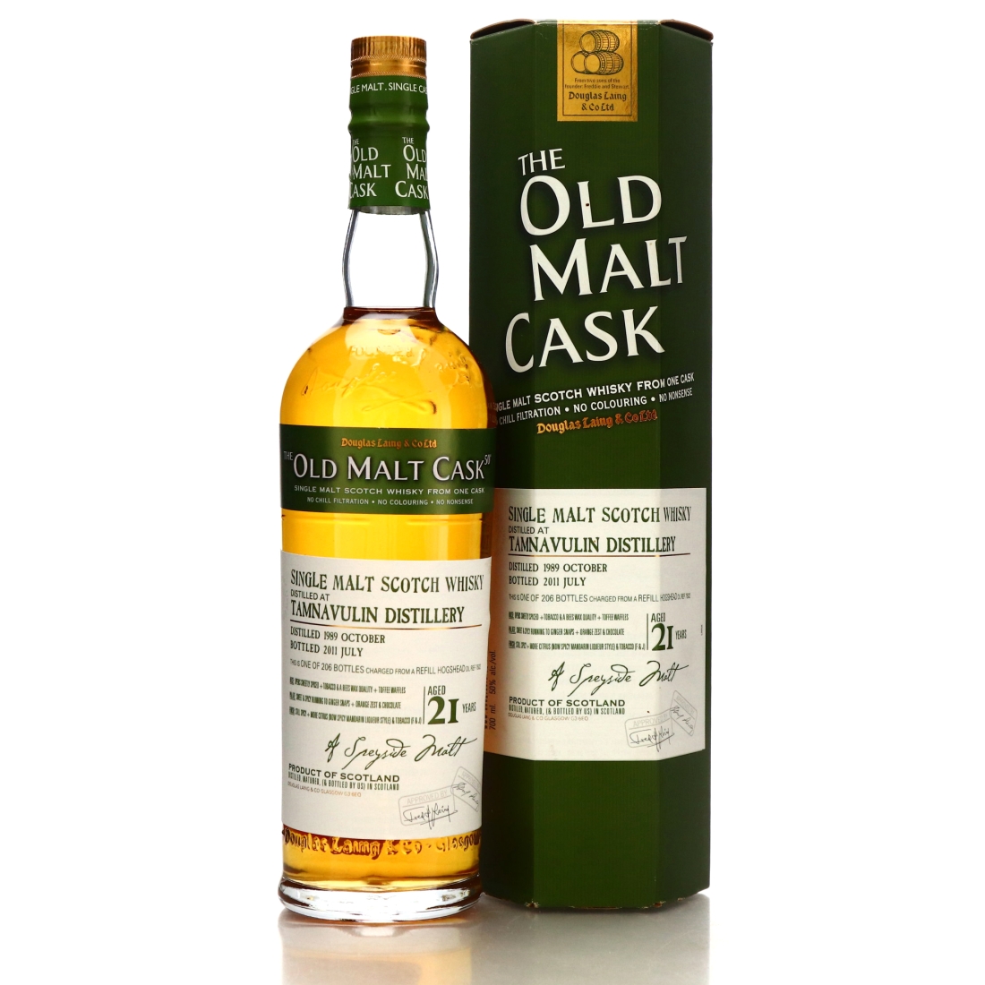 Tamnavulin 1989 Douglas Laing 21 Year Old