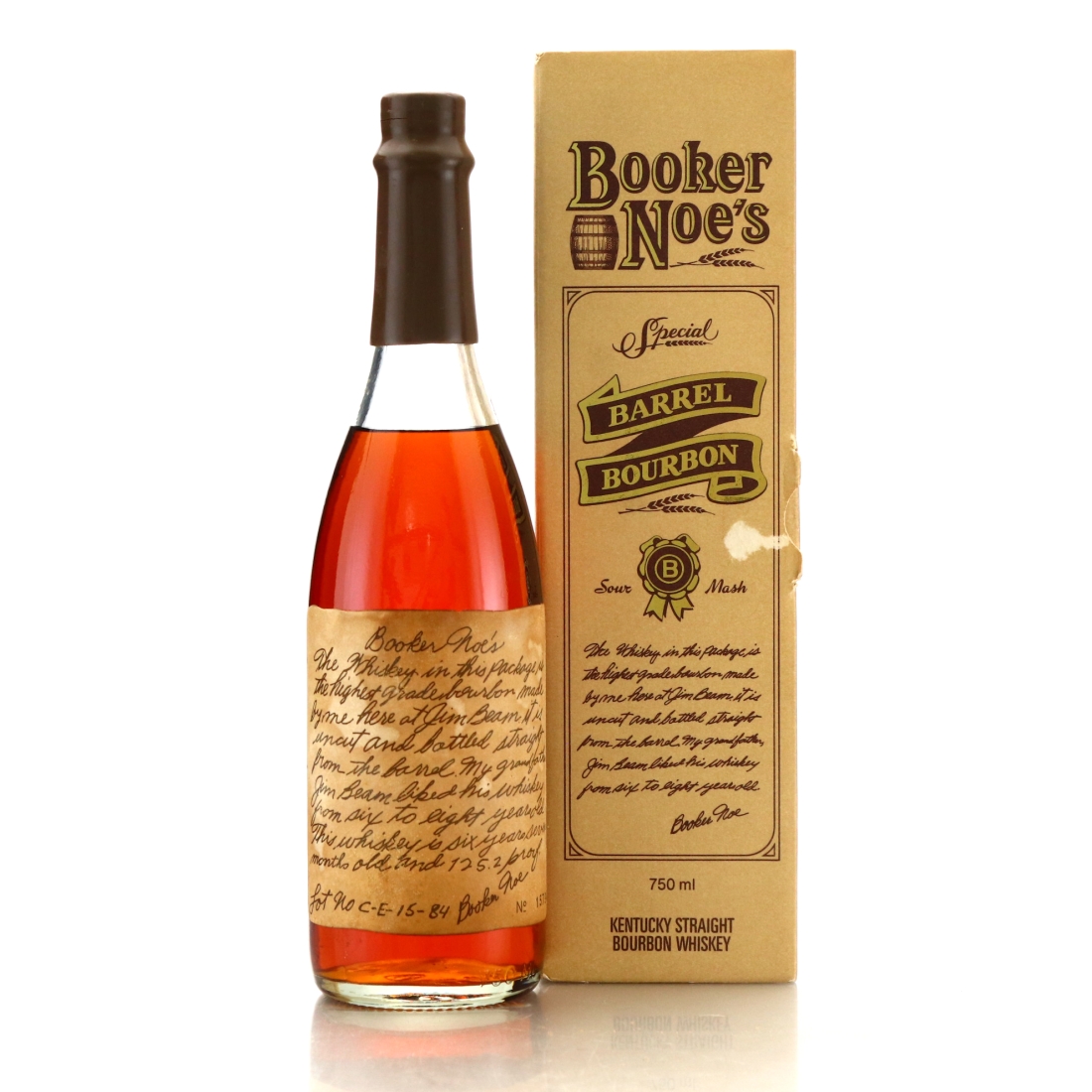 Booker's 6 Year Old Kentucky Straight Bourbon #C-E-15-84