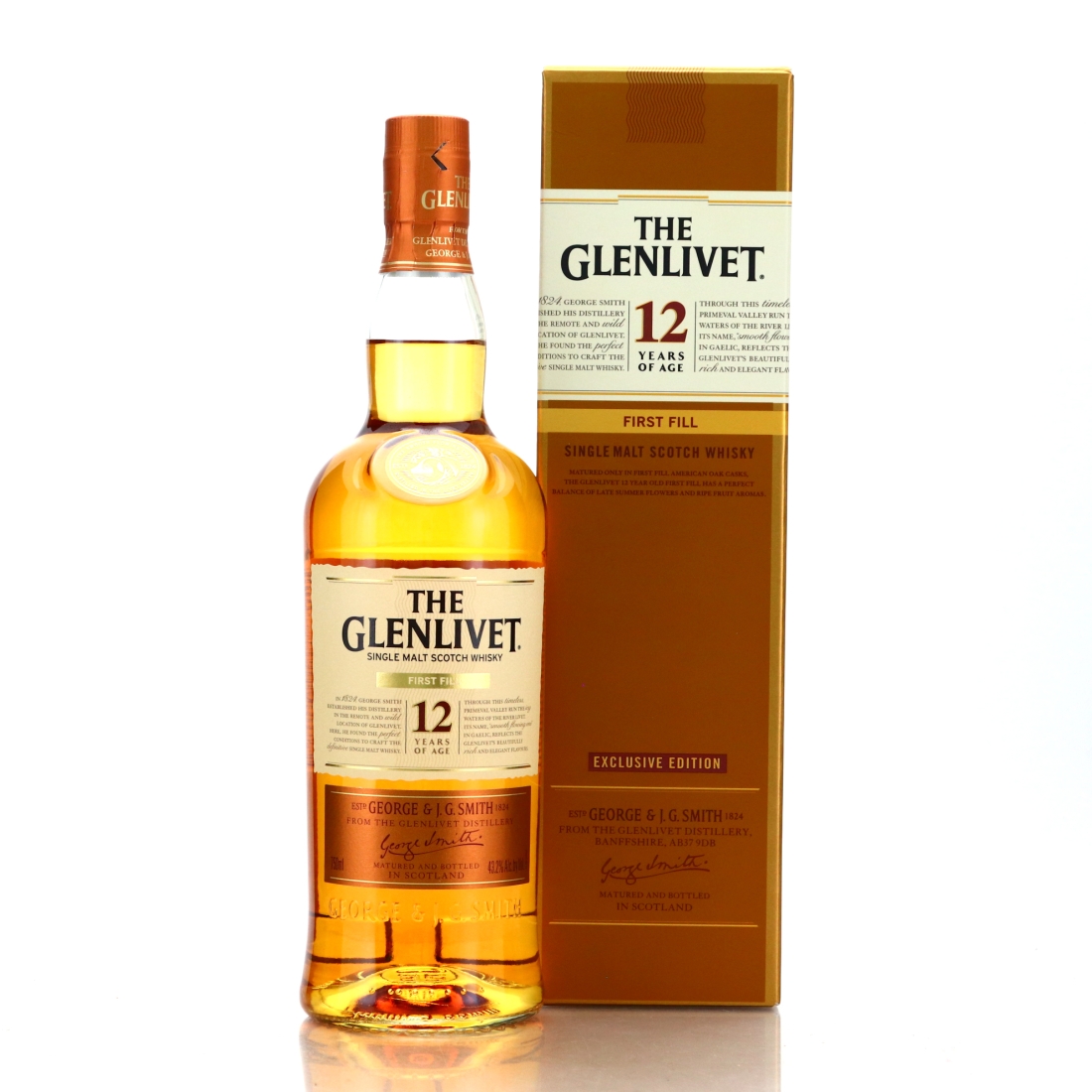 Glenlivet 12 Year Old First Fill 75cl / US Import