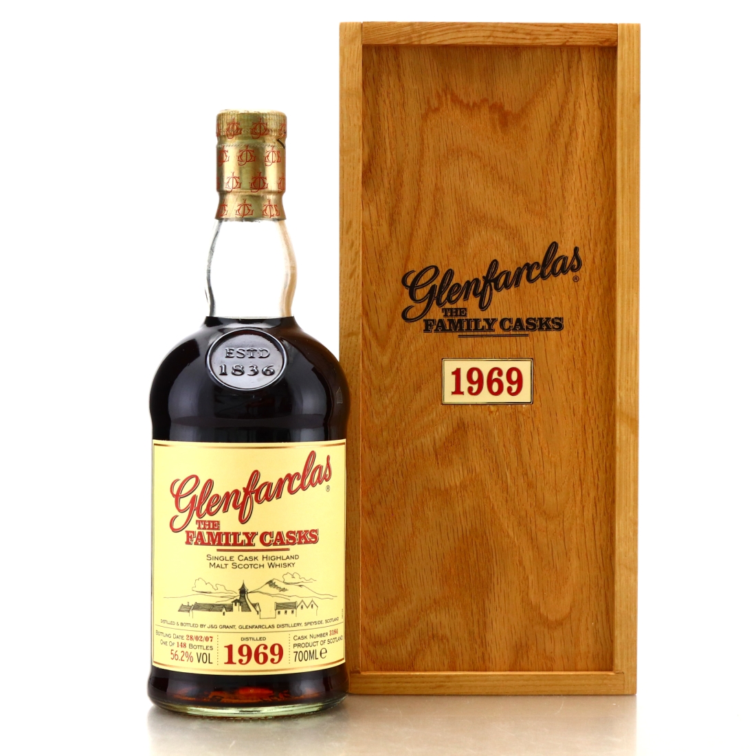 Glenfarclas 1969 Family Cask #3184 / Release I