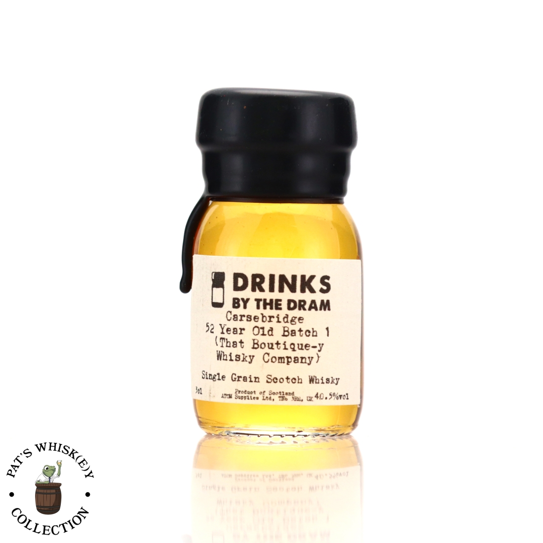 Carsebridge 52 Year Old That Boutique-y Whisky Company Batch #1 Sample
