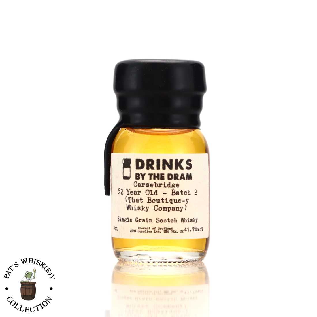 Carsebridge 52 Year Old That Boutique-y Whisky Company Batch #2 Sample