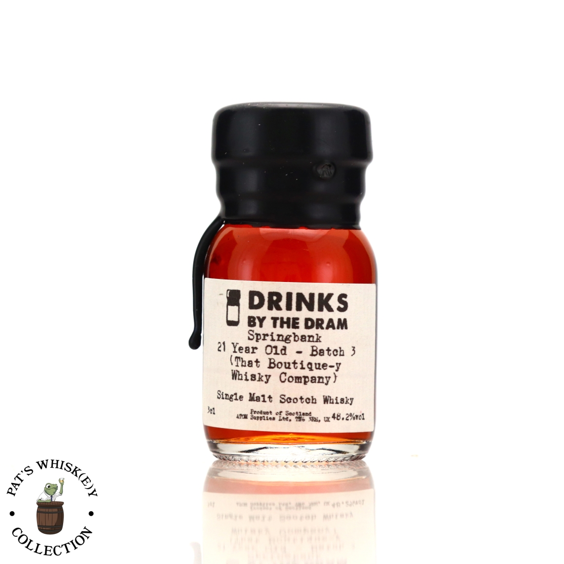 Springbank 21 Year Old That Boutique-y Whisky Company Batch #3 Sample