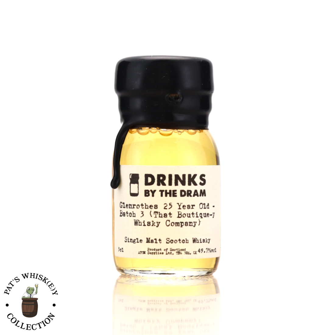 Glenrothes 25 Year Old That Boutique-y Whisky Company Batch #3 Sample