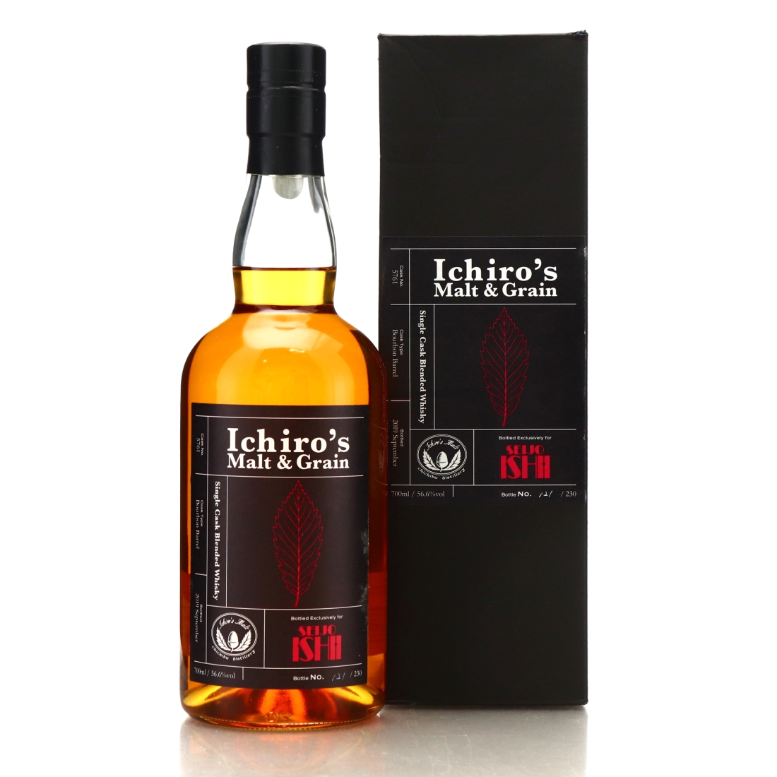 Ichiro's Malt and Grain Single Cask #5761 / Seijo Isha