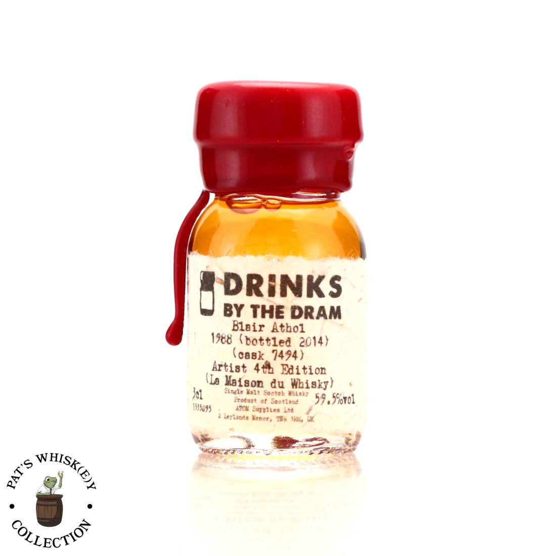 Blair Athol 1988 Artist Collection #4 over 25 Year Old Sample