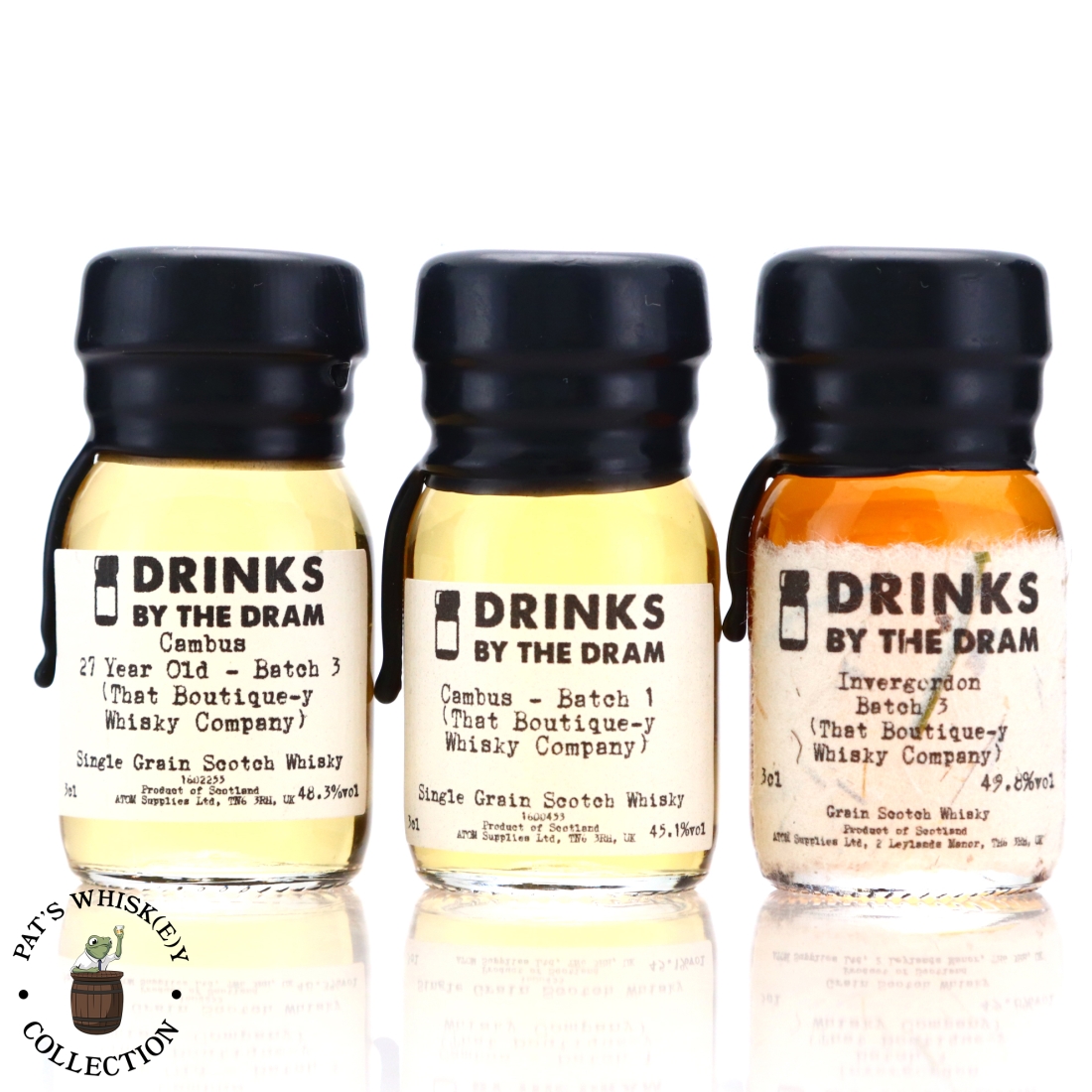That Boutique-y Whisky Company Grain Samples x 3