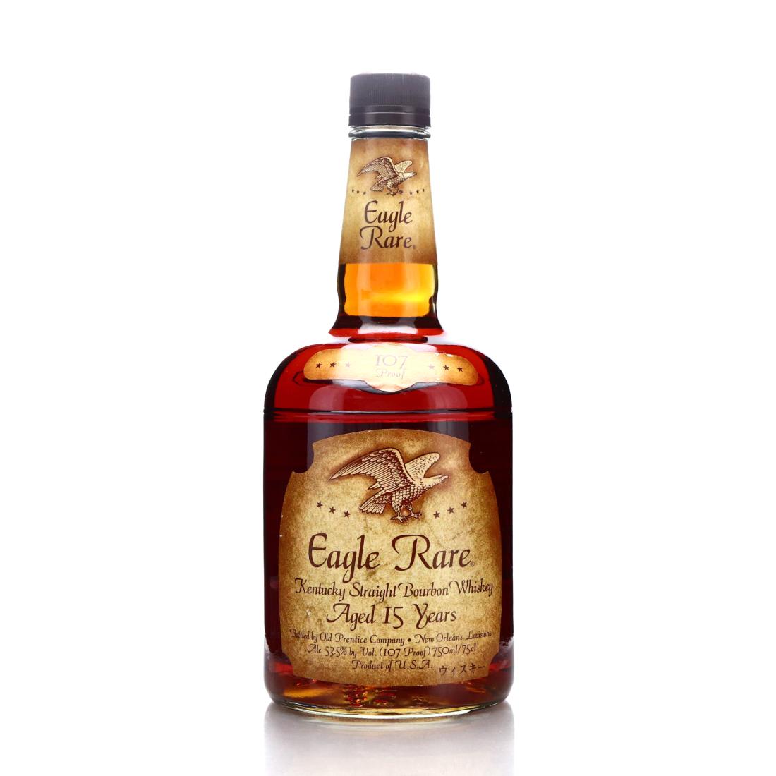 Eagle Rare 15年バーボンウイスキー 107プルーフ 空き瓶 Eagle Rare 15 Year Old 107 Proof 1994 Whisky | Whisky Auctioneer