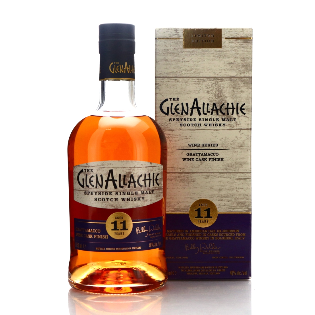 Glenallachie 11 Year Old Grattamacco Wine Cask Finish 75cl / US Import