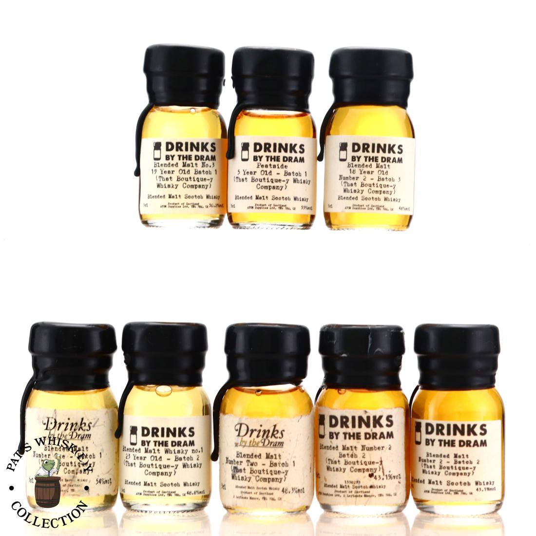 That Boutique-y Whisky Company Blended Malt Samples x 8