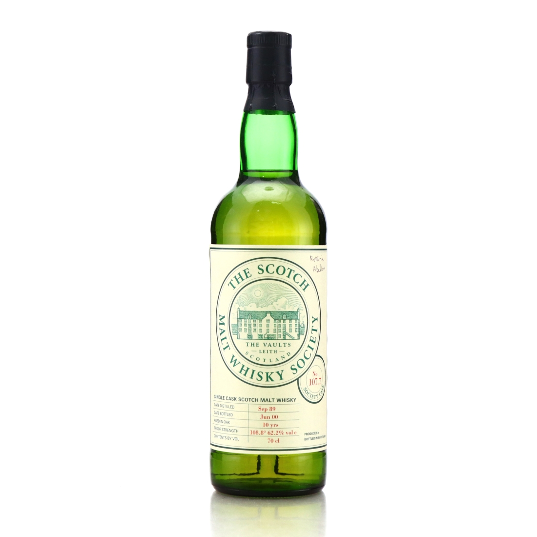 Glenallachie 1989 SMWS 10 Year Old 107.7