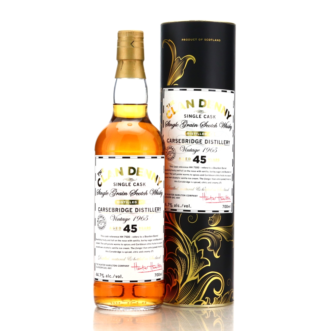 Carsebridge 1965 Clan Denny 45 Year Old