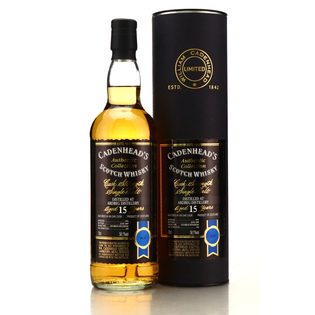 Ardbeg 1994 Cadenhead's 15 Year Old