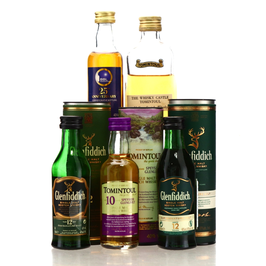 Single Malt Miniature x 5